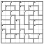 Printable Killer Sudoku Puzzles Free Sudoku Printable