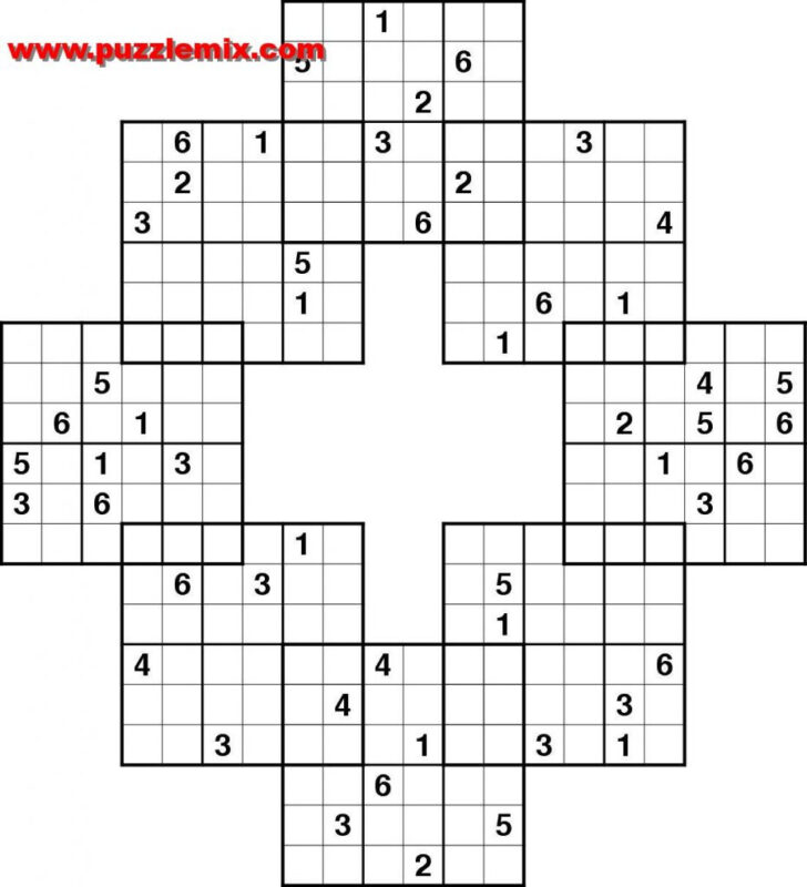 Free Printable Mega Sudoku Puzzles