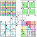 Printable Samurai Sudoku Puzzle Page Sudoku Sudoku Puzzles Fun Puzzles
