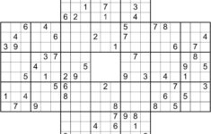 Printable Samuri Sudoku That Are Smart Tristan Website