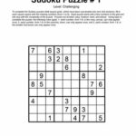 Printable Sudoku 1 5 Learn With Puzzles