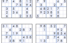 Printable Sudoku 2 Per Page PrintableTemplates