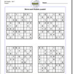 Printable Sudoku 4X4 Printable Sudoku Free