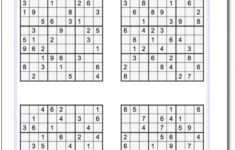 Printable Sudoku 4X4 Printable Sudoku Free