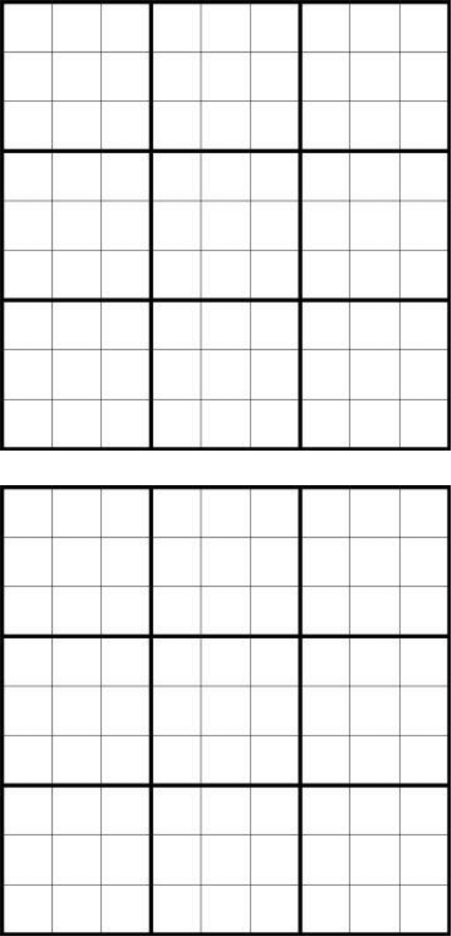 Printable Sudoku Grids Have Fun Anytime