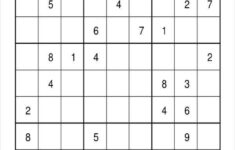 Printable Sudoku Puzzle 7 Free PDF Documents Download Free