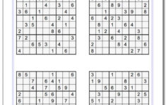 Printable Sudoku Puzzle Ellipsis Sudoku Printable 5Th Grade