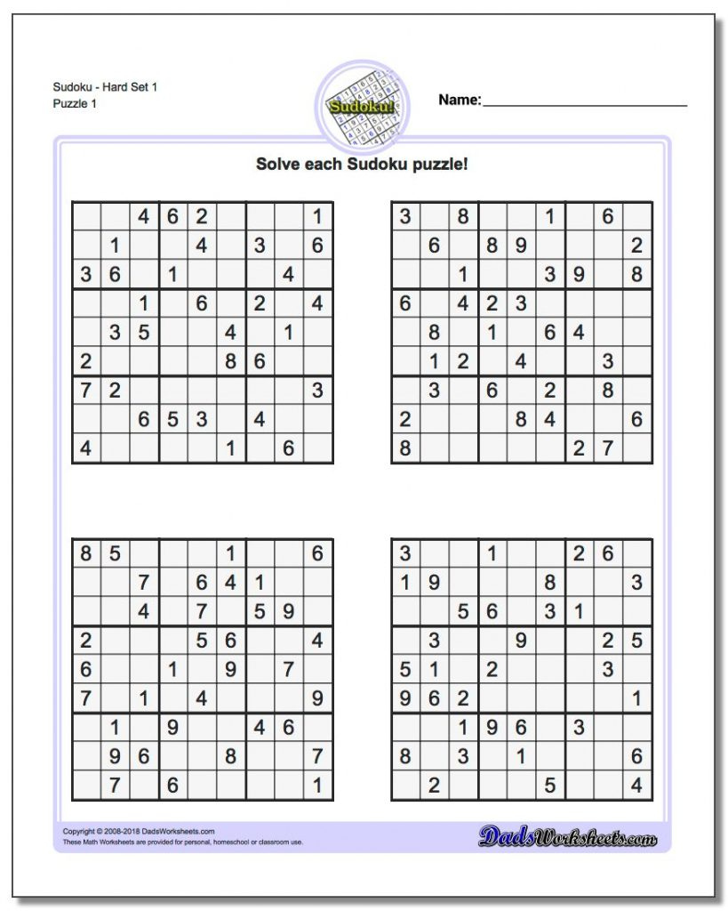 Printable Sudoku Puzzle Ellipsis Sudoku Printable 5Th Grade 
