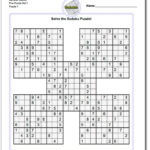 Printable Sudoku Puzzles 1 Per Page Printable Crossword Puzzles