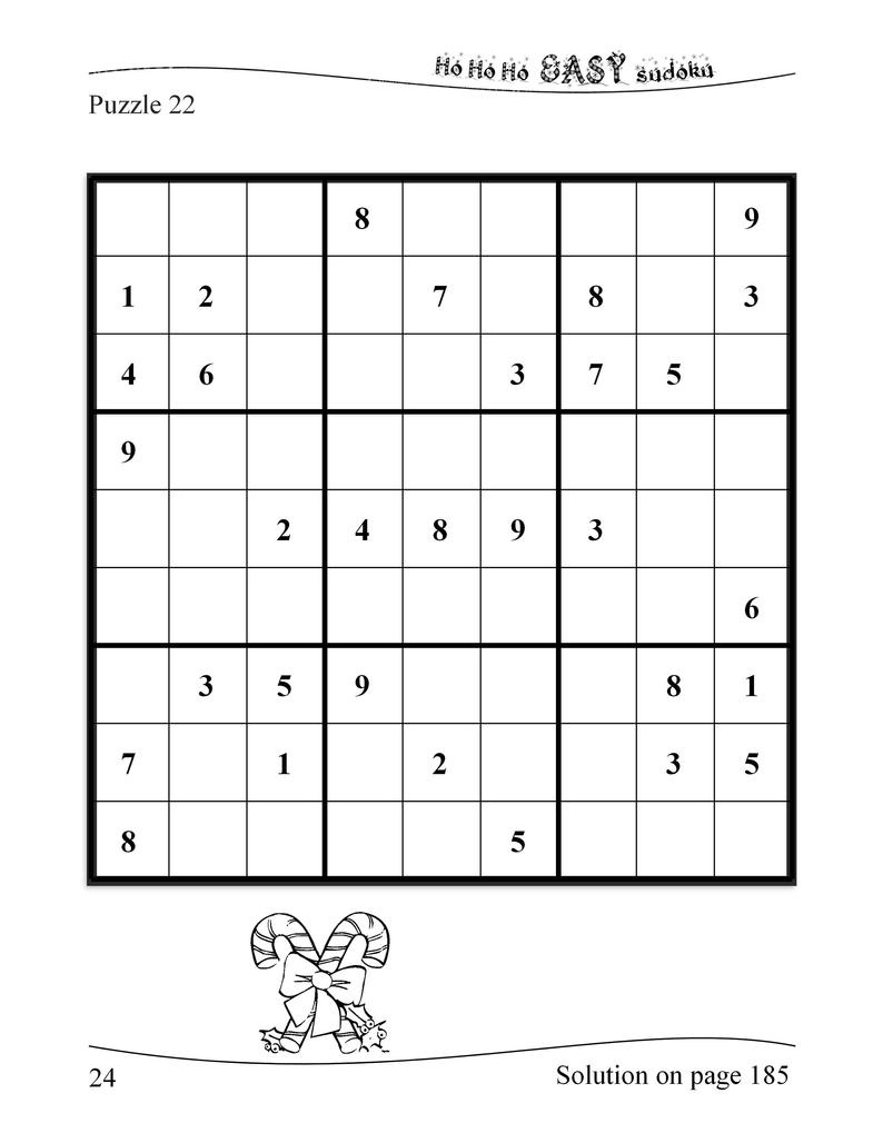 Printable Sudoku Puzzles 8 Per Page Printable Crossword Puzzles