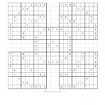 Printable Sudoku Samurai Give These Puzzles A Try And You 39 Ll Be