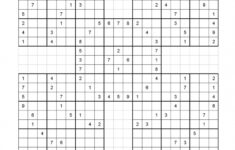 Printable Sudoku Samurai Give These Puzzles A Try And You 39 ll Be