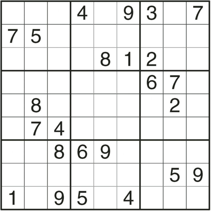 Easy Sudoku 16×16 Free Printable