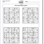 Printable Sudoku With Answer Key Printable Sudoku Puzzles Online