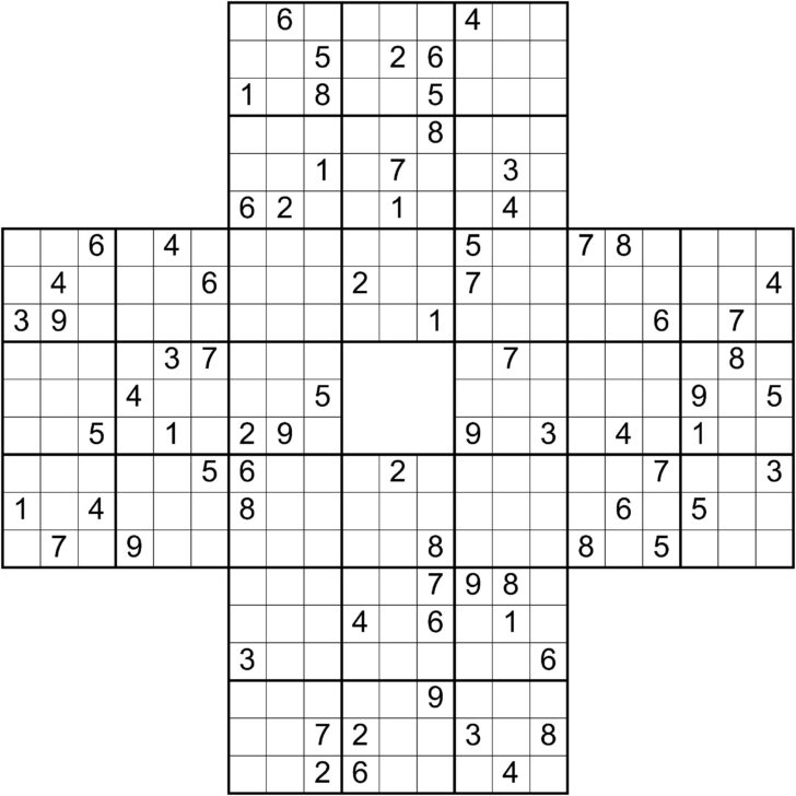 Free Variation Sudoku Printable