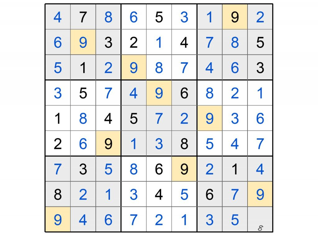Puzzle Page Sudoku February 28 2019 Answers Puzzle Page Answers