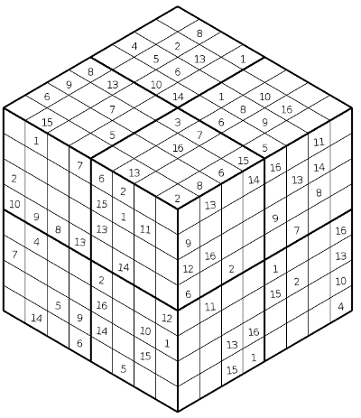 Rules Of Sudoku 3D