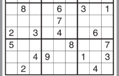 Sample Of Sudoku Daily Vertical Tribune Content Agency March 2 2015