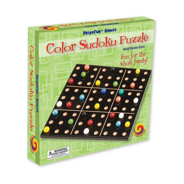 Shop Megafun Games Color Sudoku Puzzle Free Shipping On Orders Over 