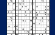 Sudoku 15 X 15 50 Medium Sudoku Puzzles 9781979784283 EBay