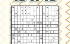 Sudoku 15 X 15 Level 5 Very Hard Vol 1 Play Sudoku 15x15 Fifteen