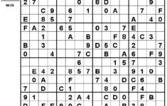 Sudoku 16 16 Printable That Are Genius Brad Website