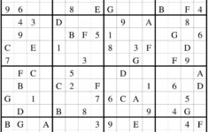 Sudoku 16 X 16 Para Imprimir Free 16 X 16 Grid Sudoku EBook Make