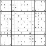 Sudoku 16 X 16 Para Imprimir Sudoku Diario Sudoku 16 X 16 16x16