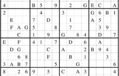 Sudoku 16 X 16 Para Imprimir Sudoku Diario Sudoku 16 X 16 16x16