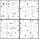 Sudoku 16X16 Para Imprimir Printable Template 2021