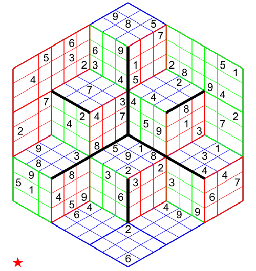 Sudoku 3 Dimensions 735 N 7342 Maths Puzzles Sudoku Free Printable 
