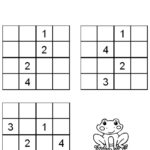 Sudoku 4x4 N 4 Pour Enfants Imprimer