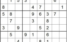 Sudoku Easy Super Printable Oppidan Library