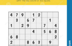 Sudoku Educational Sheet Primary Module For Numerical Ability 5 6