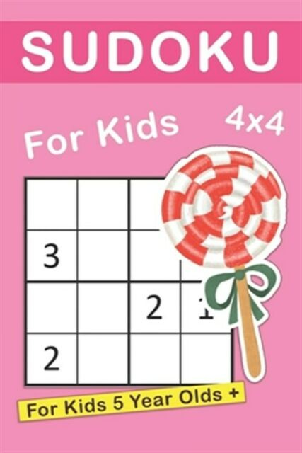 Sudoku For 5 Year Olds 4x4 Sudoku Puzzles For Beginners Elementary 