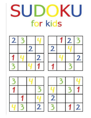 Sudoku For Kids Sudoku For Kids 8 12 More Than 100 Fun And 