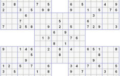 Sudoku For Real Samurai 5 Overlapping Sudokus In One Sudoku