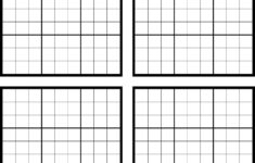 Sudoku Grids Printable Template Business PSD Excel Word PDF