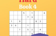 Sudoku Hard Book 4 100 Sudoku For Adults Large Print Hard