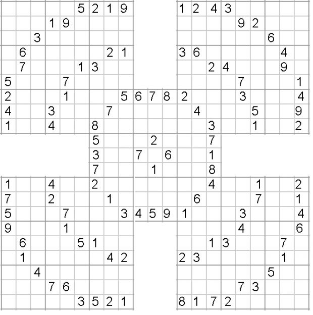 Sudoku High Five Printable Concept Sudoku High Five Printable Fives 