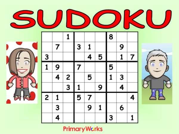 Sudoku KS2 Puzzles To Solve In Number Problem Solving Unit Maths Unit 
