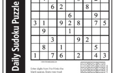 Sudoku March 14 2018 Hamodia Jewish And Israel News