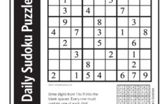 Sudoku March 25 2019 Hamodia Jewish And Israel News