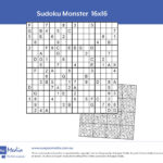 Sudoku Monster 16x16