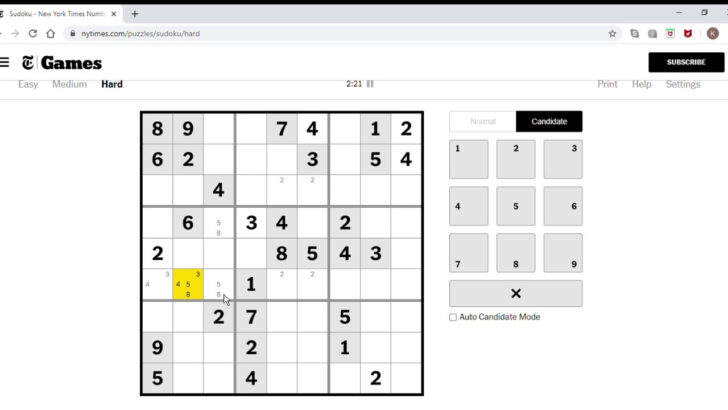 Printable Sudoku Nytimes Med