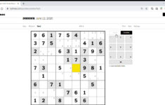 Sudoku New York Times Hard Sudoku June 12 2020 YouTube