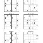 Sudoku Per Bambini 90 Schemi 6x6 Di Media Difficolt Da Stampare