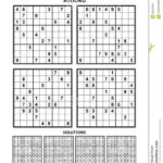 Sudoku Puzzles And Answers Pdf Printable Sudoku Hard With Answer Key