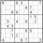 Sudoku Puzzles Intermediate 21 24 Number Squares Print Friendly