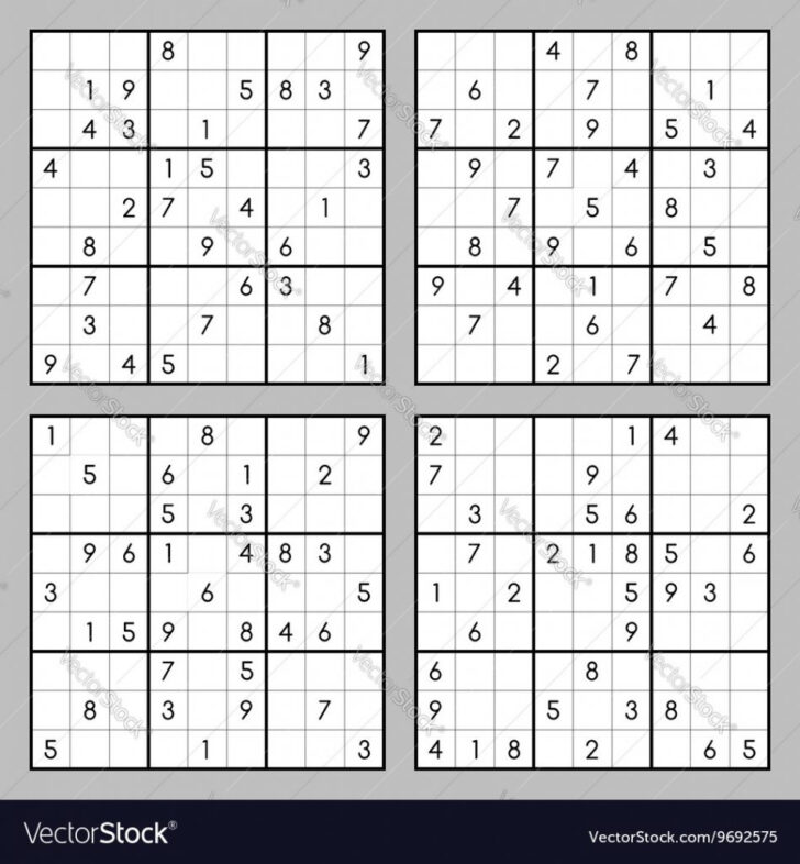 Printable Multiple Sudoku Print